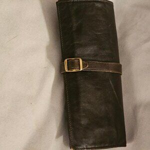 2 Vintage leather travel organizers